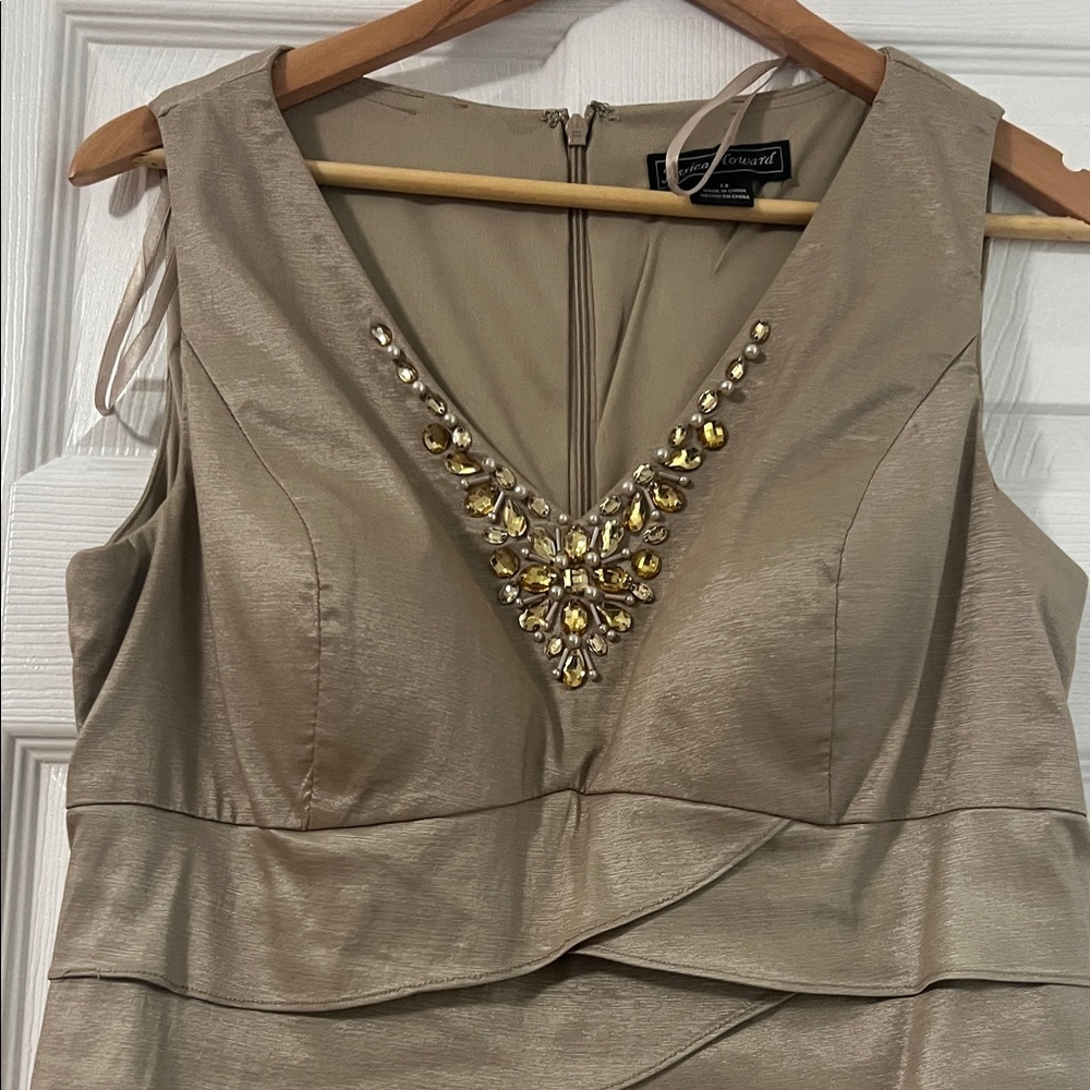 Jessica Howard Gold Women's dresses - Picture 4 of 7